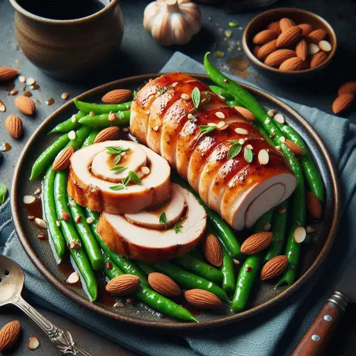 Roulades de dinde aux haricots verts et amandes : une recette savoureuse et équilibrée, idéale après une séance de massage relaxant ou de méditation guidée dans notre oasis de bien-être à Arles. Des saveurs provençales pour nourrir votre corps et votre esprit en harmonie.